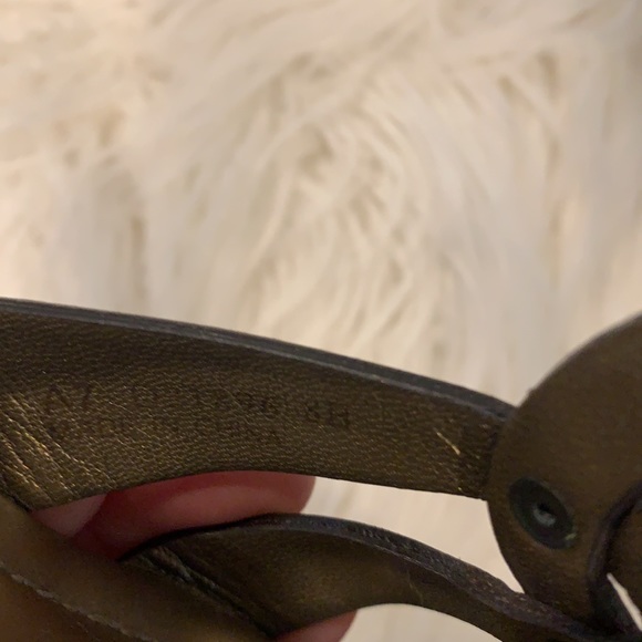 EUC Cole Haan Metallic Slip-On Sandals 8B - Picture 8 of 9